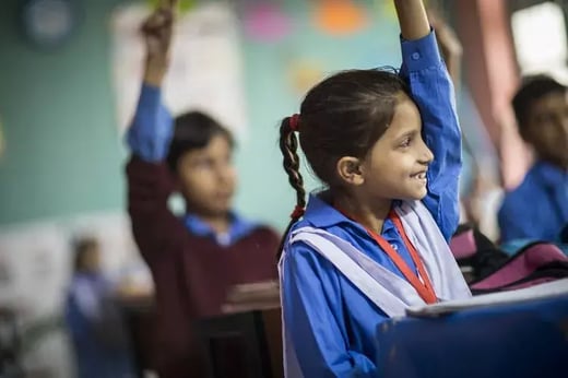 Photo of students in a class 